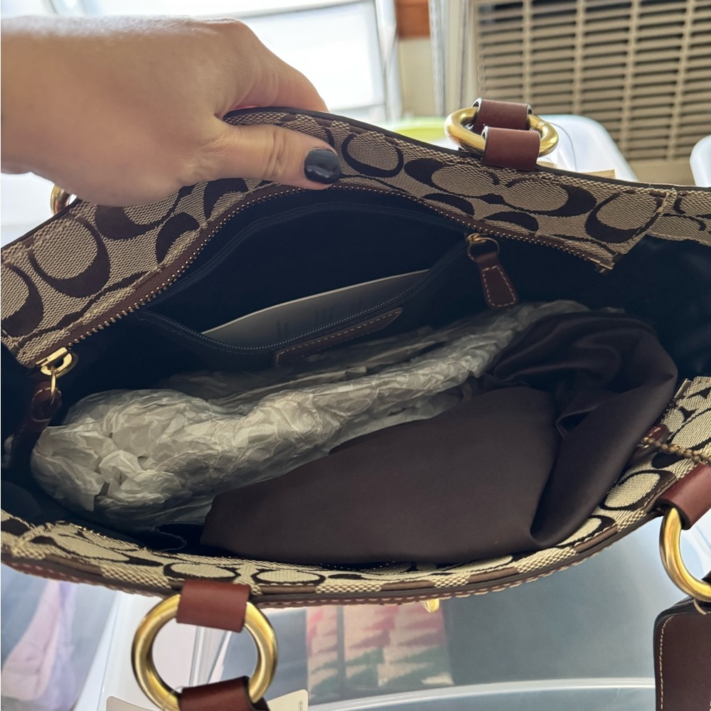 Coach Patchwork Leather Tote - Multicolor - Picture 6 of 7